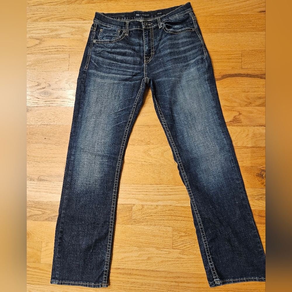 2-Pack Mens Relaxed Straight Distressed Jeans WORN ONCE